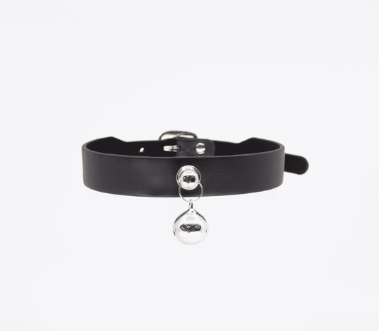 Berlin Baby Faux Flat Leather Cat Collar - Collars and Leads