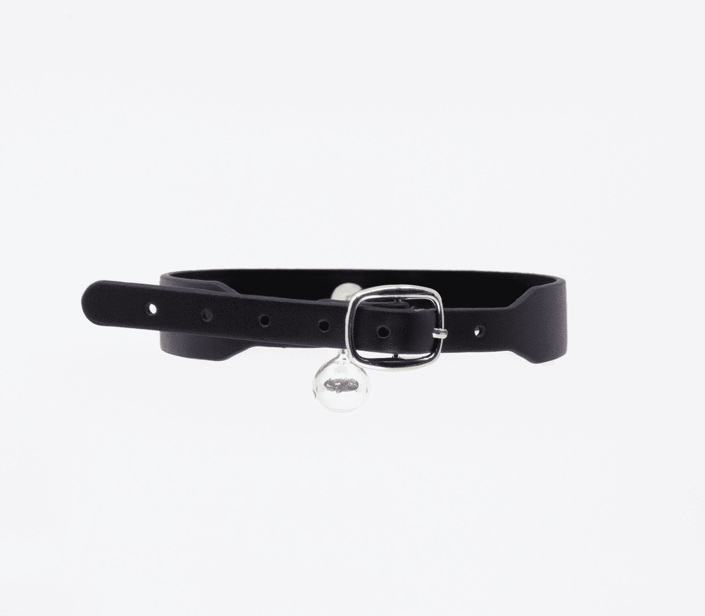 Berlin Baby Faux Flat Leather Cat Collar Collars and Leads