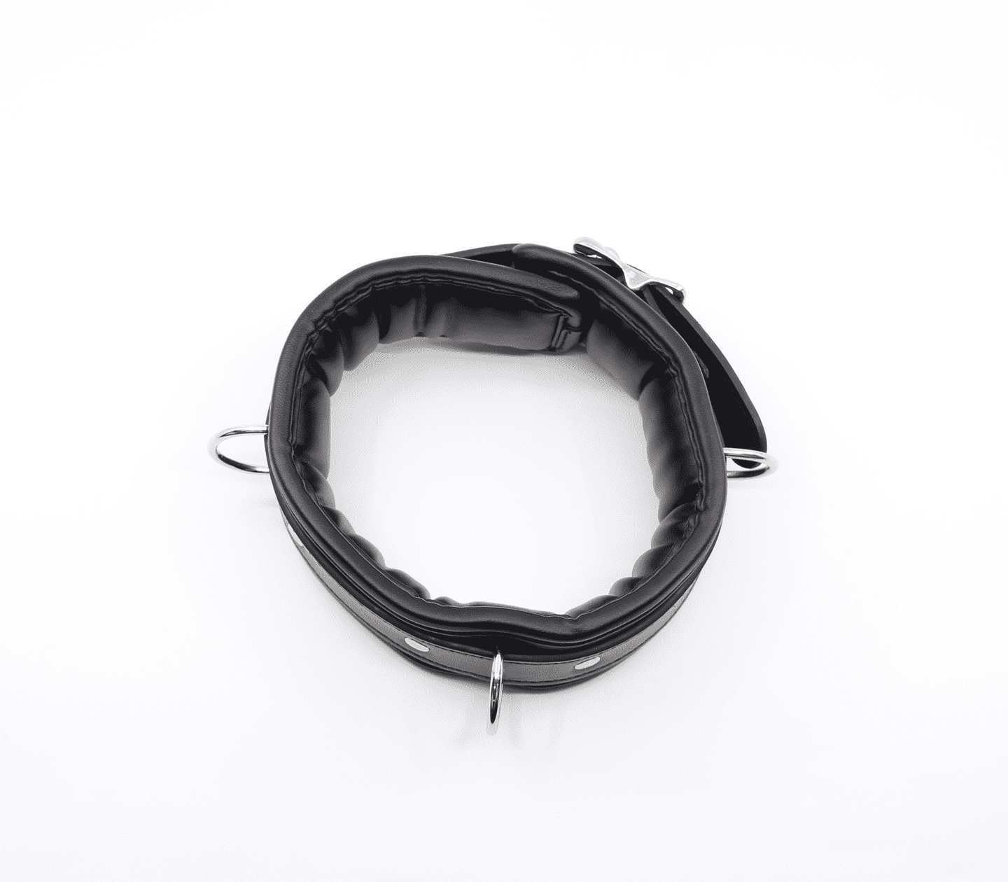 Berlin Baby Padded BDSM Collar With Lockable Buckle Collars and Leads