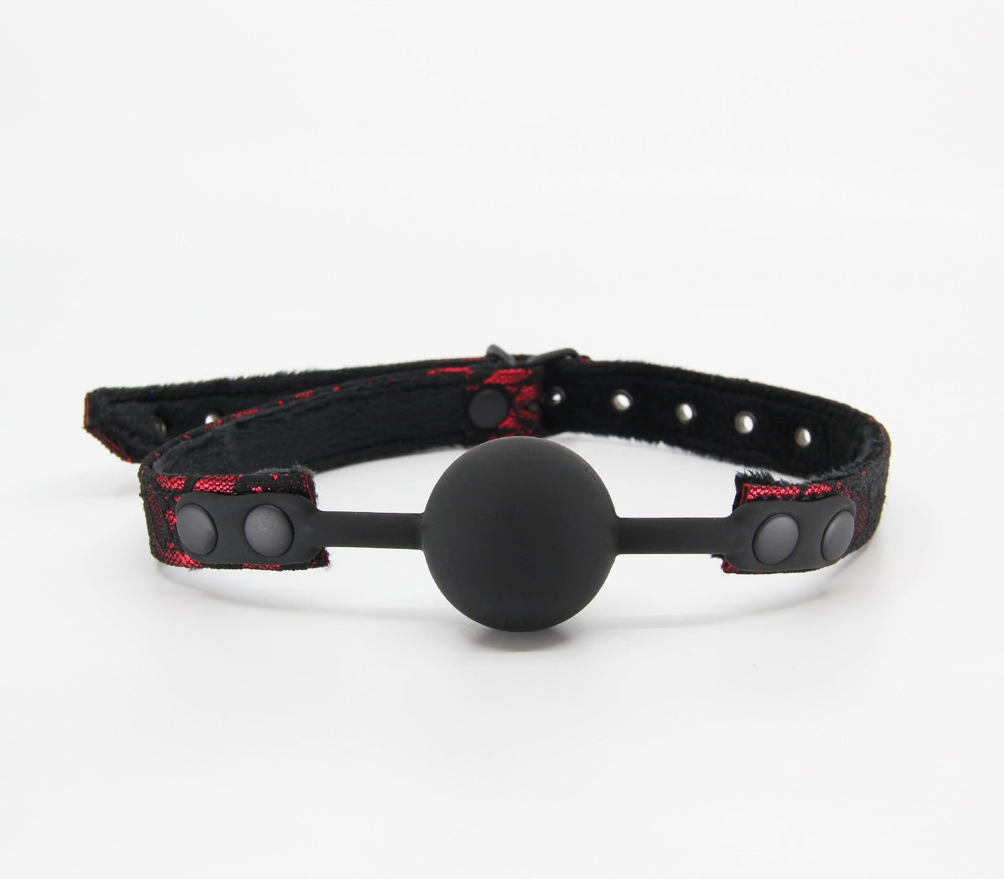 Berlin Baby Satin & Lace Silicone Ball Gag Bondage Gags and Bits