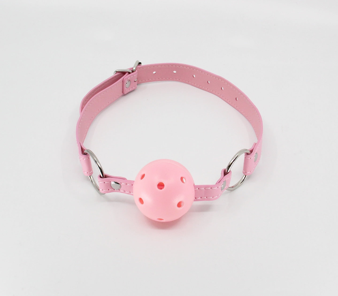 Berlin Baby Breathable Faux Leather Gag Baby Pink Default Title Bondage Gags and Bits