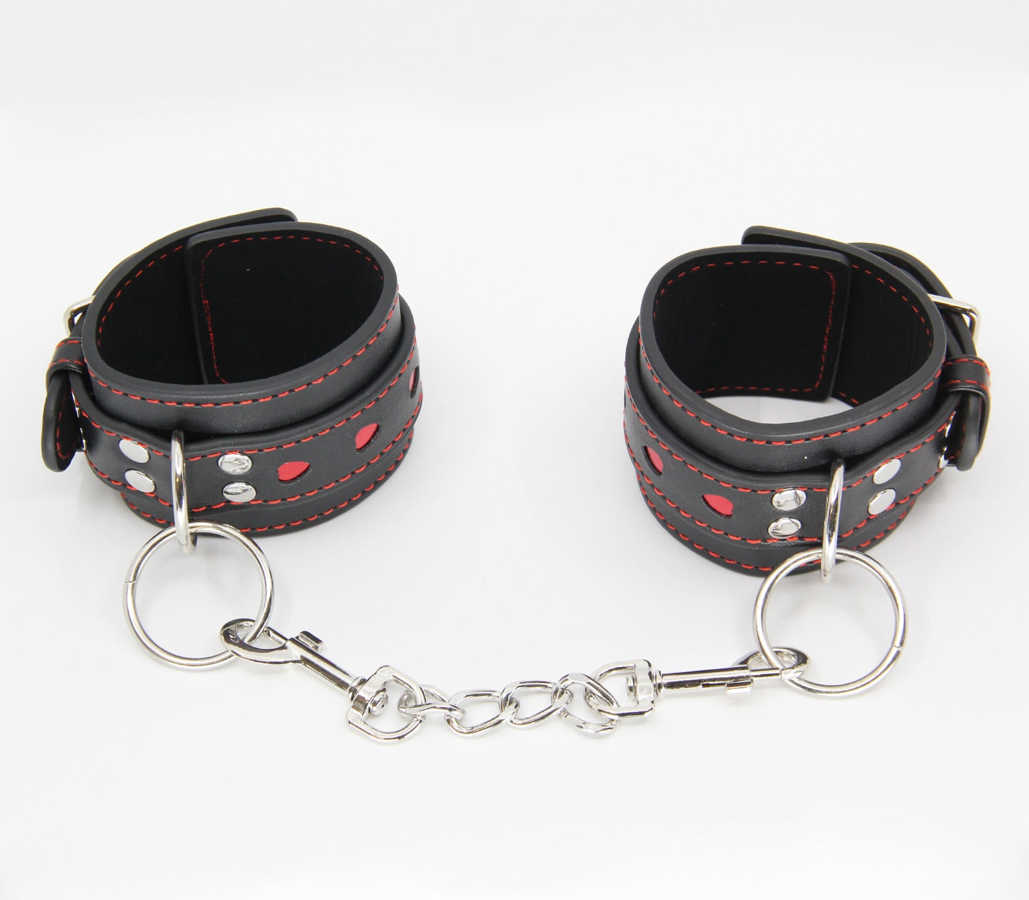 Berlin Baby Metallic Heart Bondage Wrist Cuffs Cuffs And Restraints