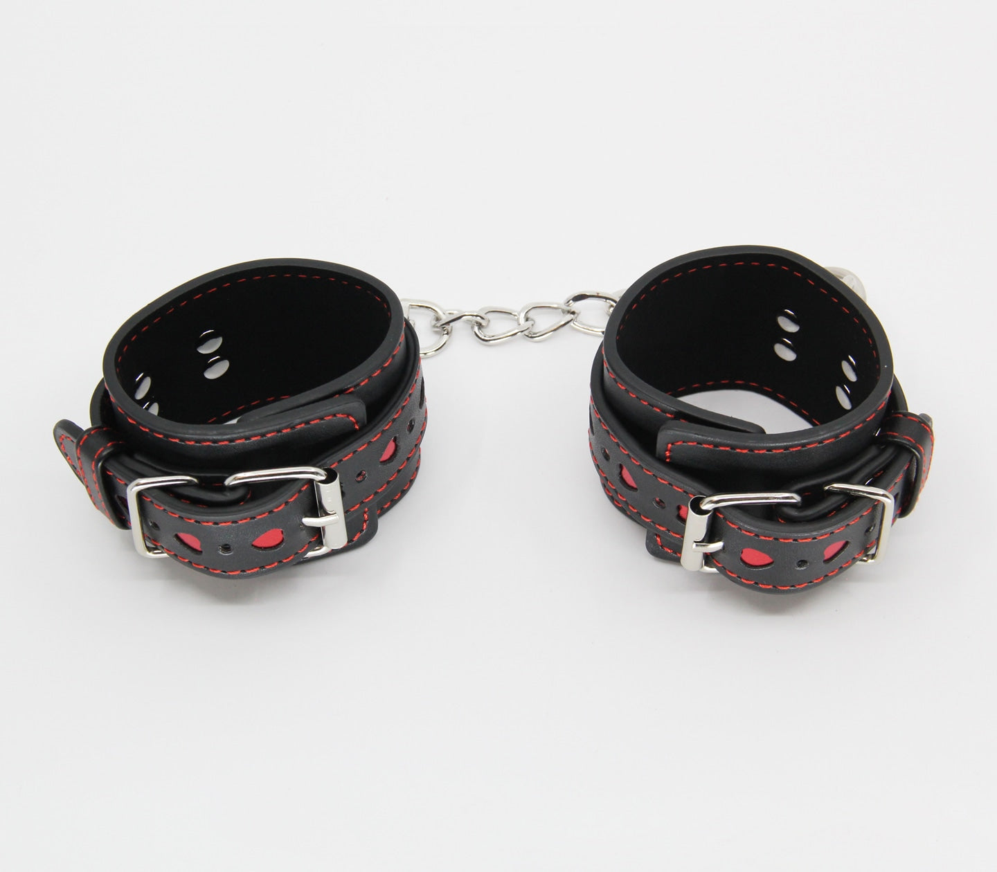 Berlin Baby Metallic Heart Bondage Wrist Cuffs Cuffs And Restraints