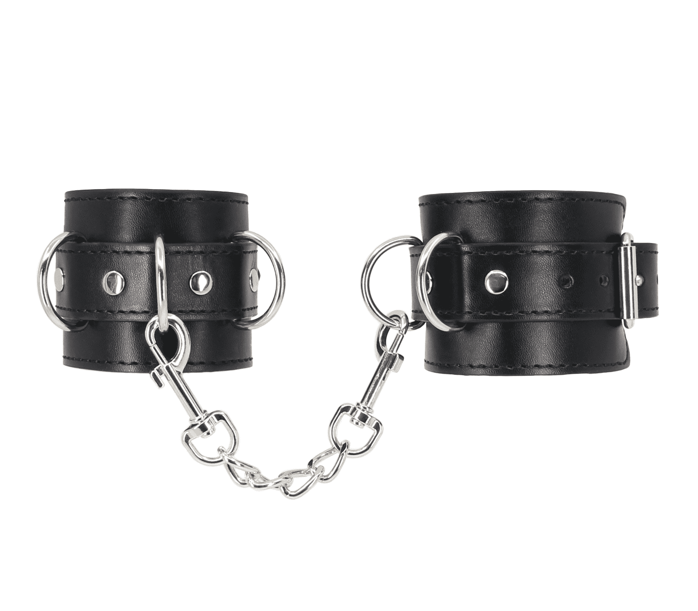 Berlin Baby Unlined Faux Leather Wrist Cuffs Black Cuffs And Restraints