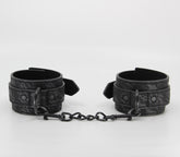 Berlin Baby Black Lace Printed Wrist Restraints Default Title Cuffs And Restraints