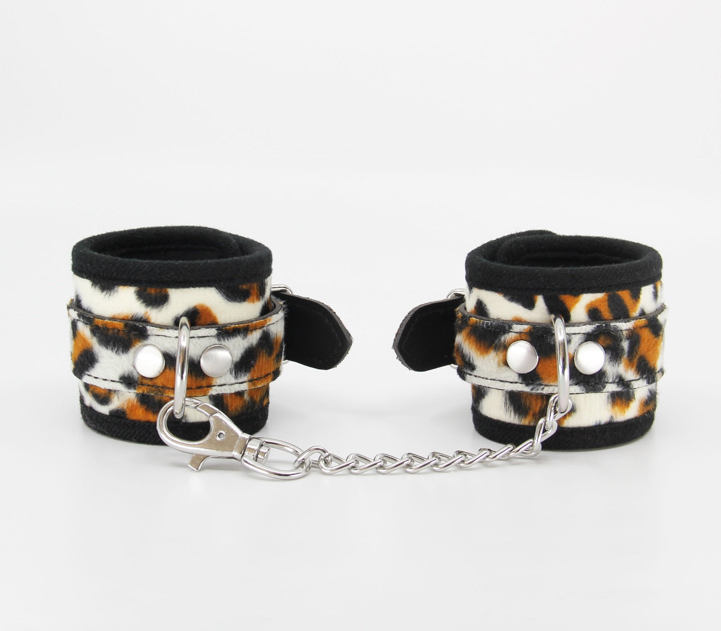 Berlin Baby Animal Print Bondage Wrist Cuffs Leopard Print Cuffs And Restraints