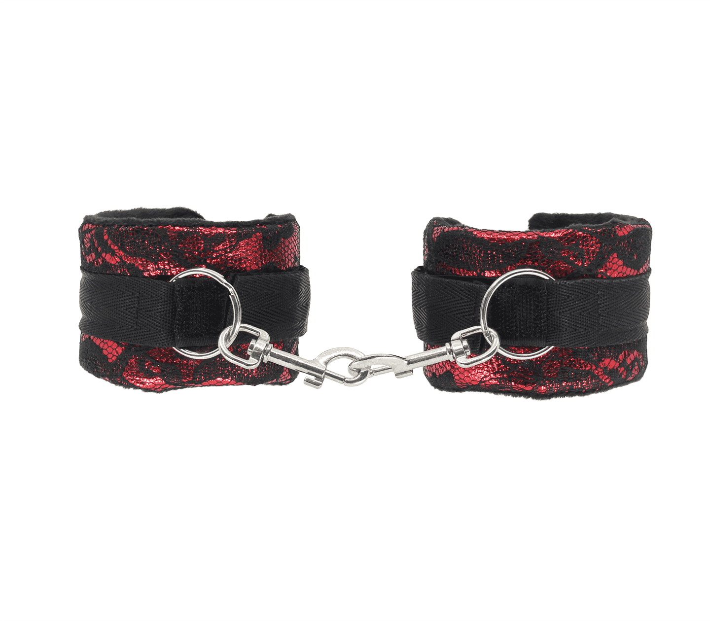 Berlin Baby Satin and Lace Bondage Wrist Cuffs Cuffs And Restraints