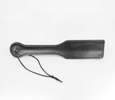 Berlin Baby Plain Black Faux Leather Paddle Default Title Paddles And Slappers