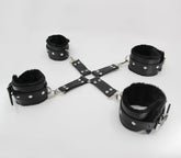 Berlin Baby Faux Fur Lined Hog Tie Shackle Default Title Cuffs And Restraints