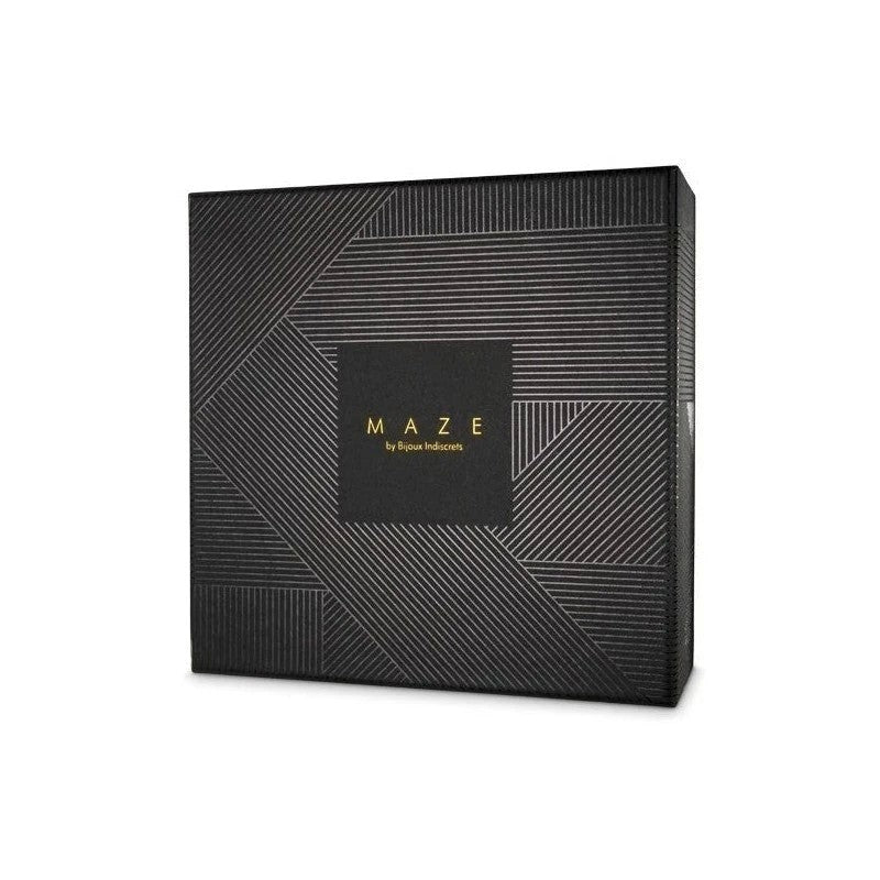 Bijoux Indiscrets Maze - Vegan Leather Adjustable Suspender Belt Butt Plugs