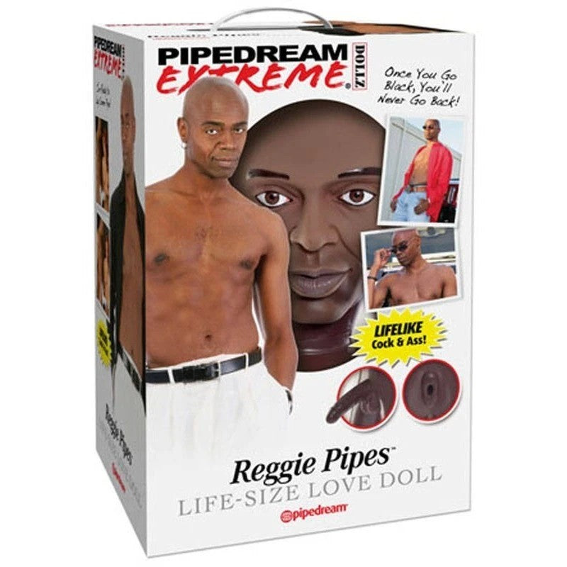 Pipedream Extreme Dollz Reggie Pipes Life-Size Love Doll Masturbators and Strokers