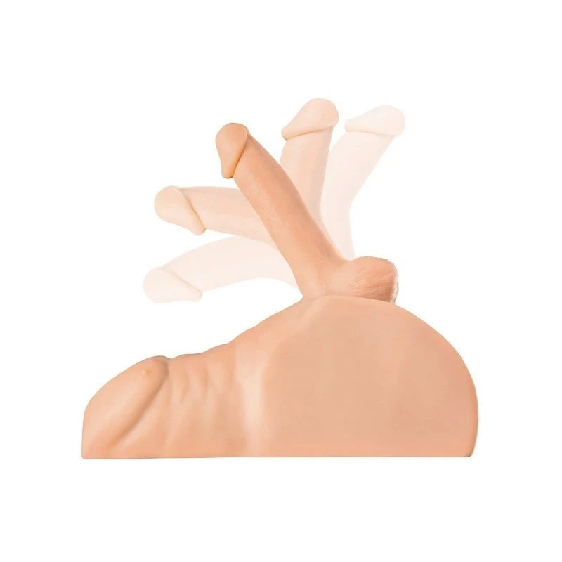 PDX Plus Perfect Ride Light Masturbator With Posable Cock Masturbators and Strokers