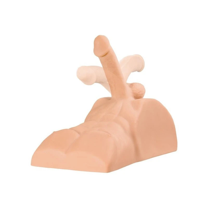 PDX Plus Perfect Ride Light Masturbator With Posable Cock Masturbators and Strokers