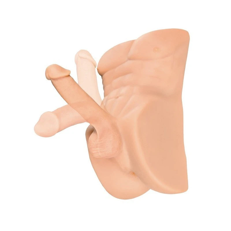 PDX Plus Perfect Ride Light Masturbator With Posable Cock Masturbators and Strokers