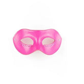 Shots Toys - Luxurious Leather Diamond Mask for Naughty Fun Butt Plugs