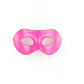 Shots Toys - Luxurious Leather Diamond Mask for Naughty Fun Butt Plugs