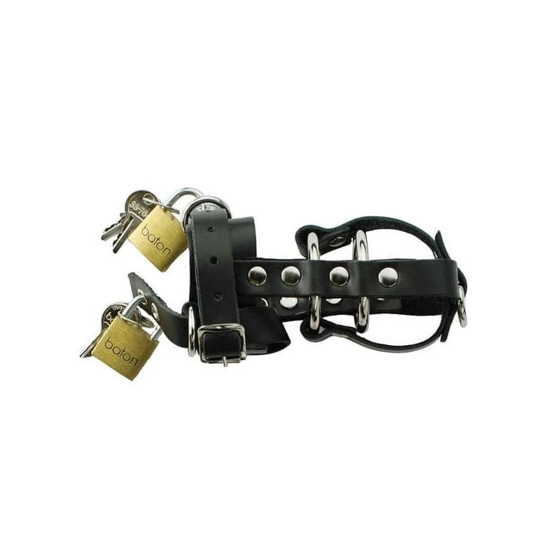 Deluxe Total Chastity Cock & Ball Device Male Chastity