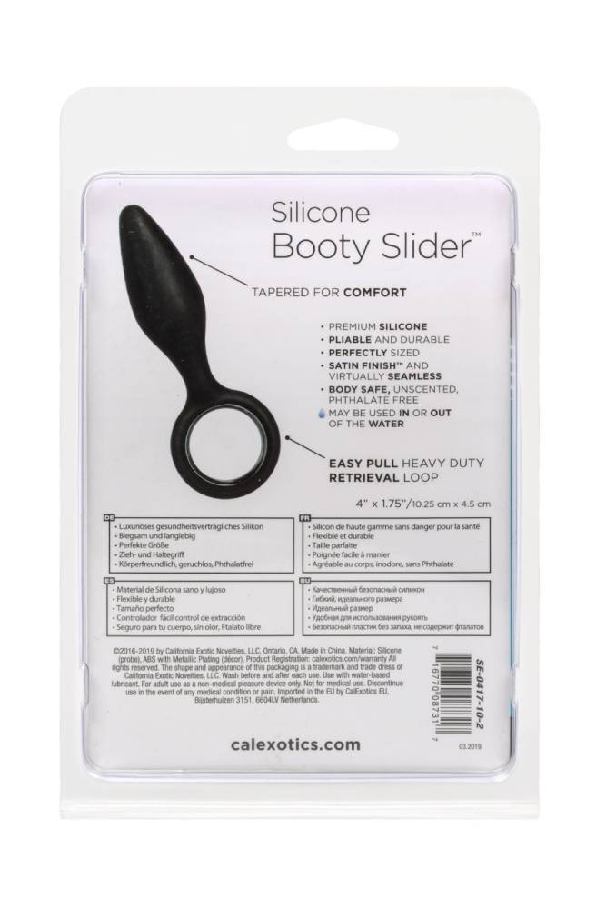 CalExotics Silicone Booty Slider Butt Plug Butt Plugs