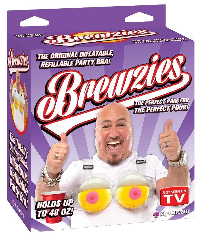 Pipedream Brewzies Inflatable Novelty Bra Fancy Dress Ups