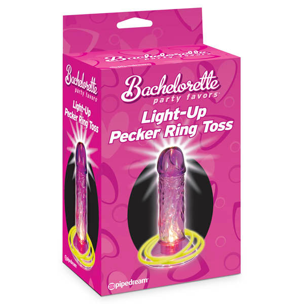 Bachelorette Party Favors Light Up Pecker Ring Toss Game Bachelorette and Bucks