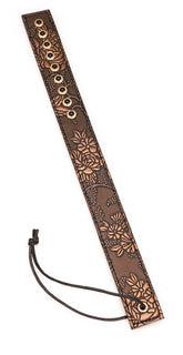 Brown Floral Print Paddle Paddles And Slappers