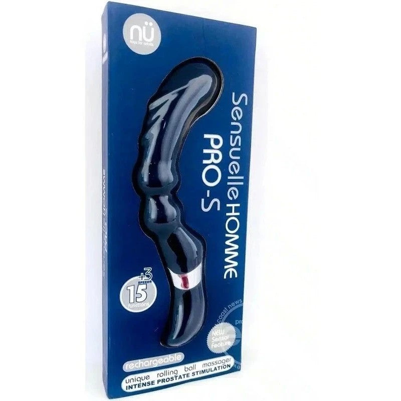 Nu Sensuelle Homme Pro-S - Premium Vibrating Prostate Massager Prostate Toys
