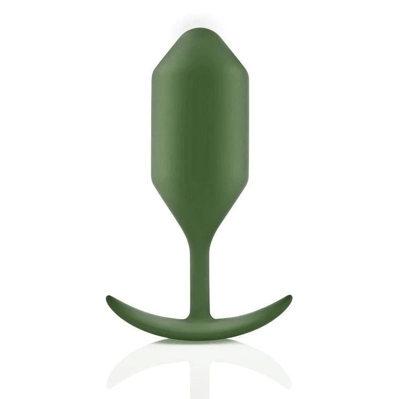 Weighted Silicone Delight - B-Vibe Snug Plug 4 Butt Plugs
