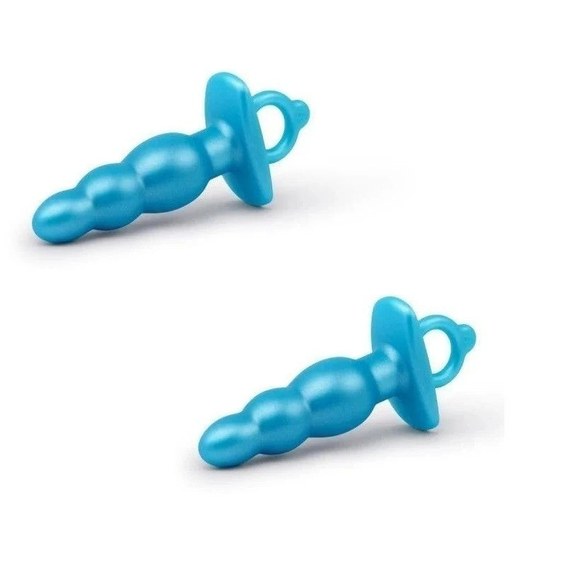B-Vibe Bounce Beaded Silicone Anal Stimulator Butt Plugs