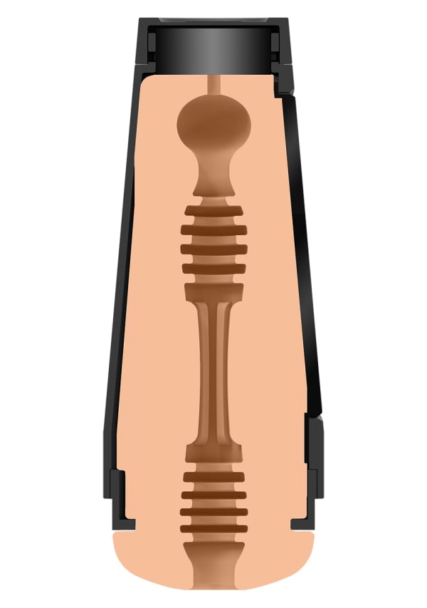 Doc Johnson Main Squeeze Gabbie Carter Flesh Vagina Stroker Masturbators and Strokers