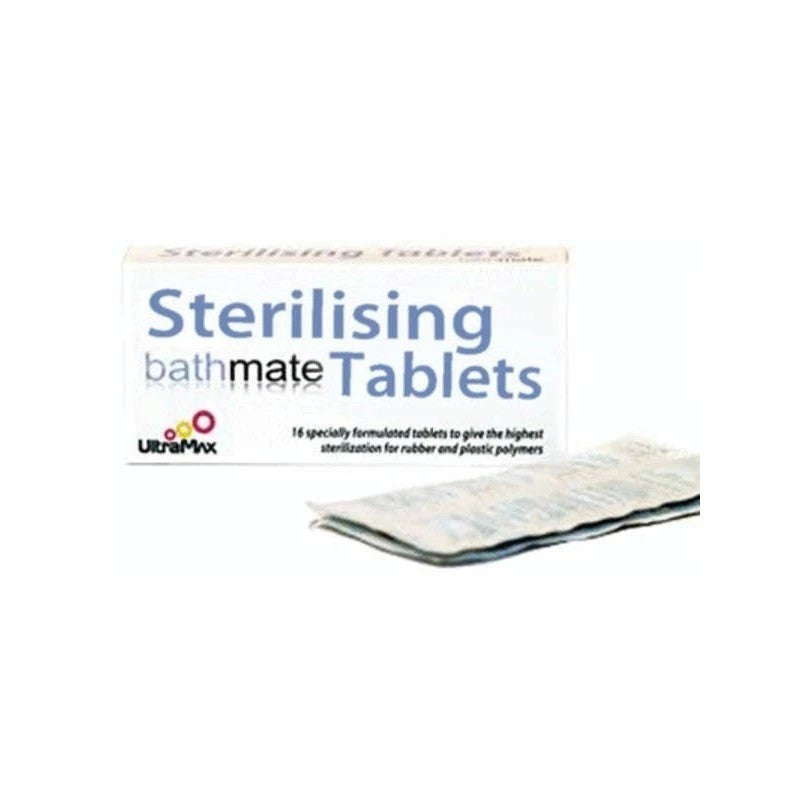 Bathmate Sterilising Intimate Hygiene Tablets Pumps, Extenders and Sleeves