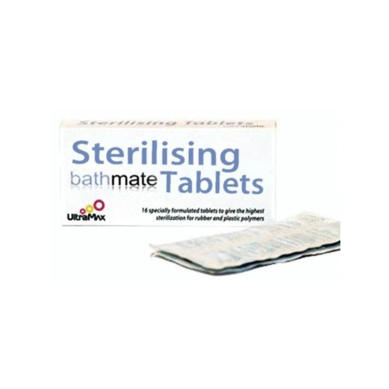 Bathmate Sterilising Intimate Hygiene Tablets Pumps, Extenders and Sleeves