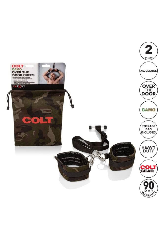 Colt Camo Over the Door Bondage Play Cuffs Cuffs and Restraints