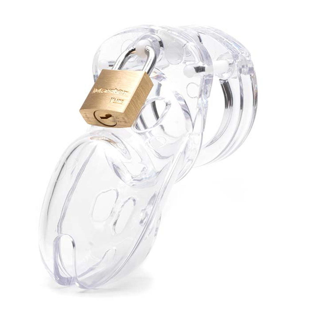 Cb-3000 Chastity Cock Cage Kit - Clear Male Chastity