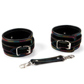 Color Thread Wrist and Ankle Cuffs Cuffs and Restraints