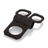 CalExotics Silicone Lovers Gear Ball Spreader Enhancer Cock Rings