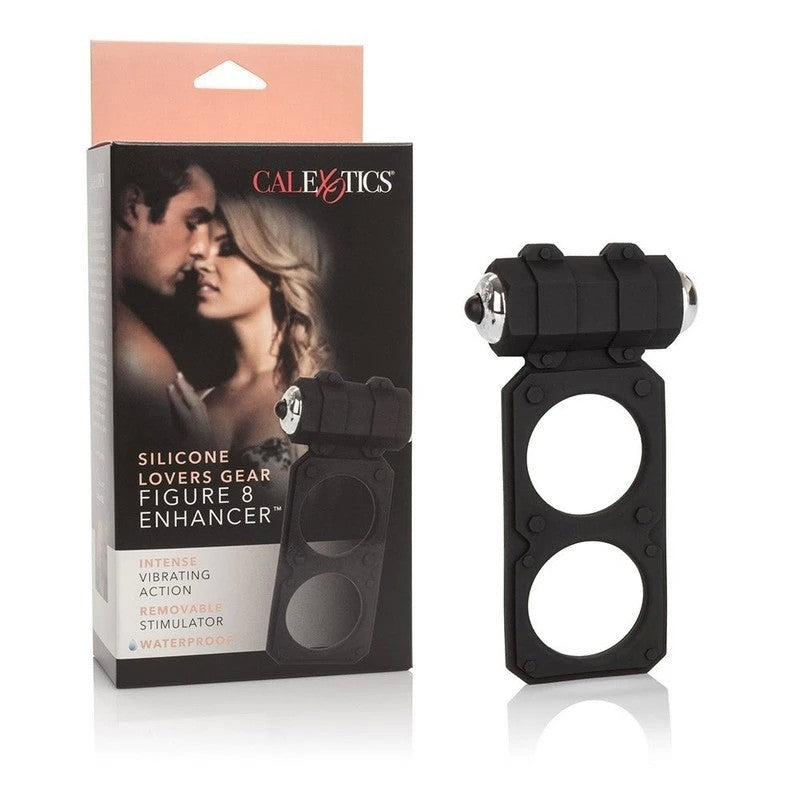 CalExotics Silicone Lovers Gear Figure 8 Enhancer Cock Rings