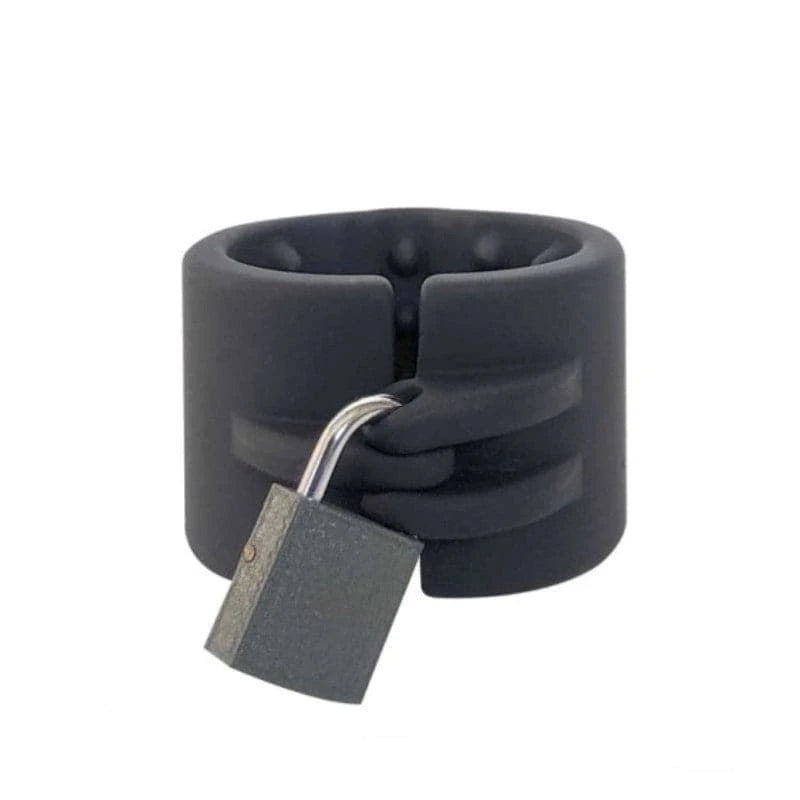 Brutus Cruncher Lockable Spiked Ball Stretcher Ball and Cock Toys