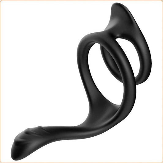 Dog Tail Silicone Cock Ring - Ball and Cock Toys