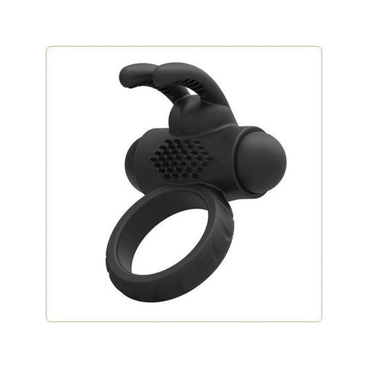 Silicone Rabbit Sex Ring - Ball and Cock Toys