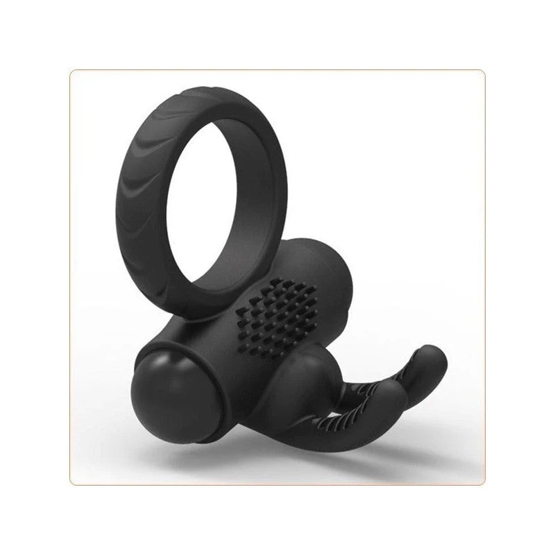 Silicone Rabbit Sex Ring Ball and Cock Toys