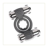 Double Bullet Cock Ring Ball and Cock Toys