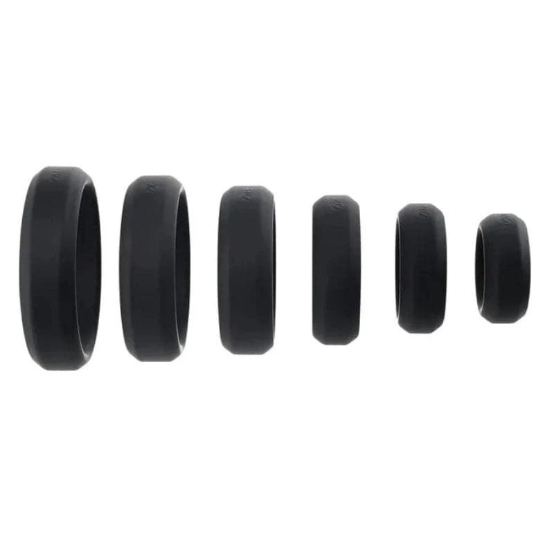 Adam & Eve Pleasure Enhancing Cock Ring Set Ball and Cock Toys