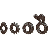Zero Tolerance Ring My Bell 4 Piece Cock Ring Set Cock Ring Sets
