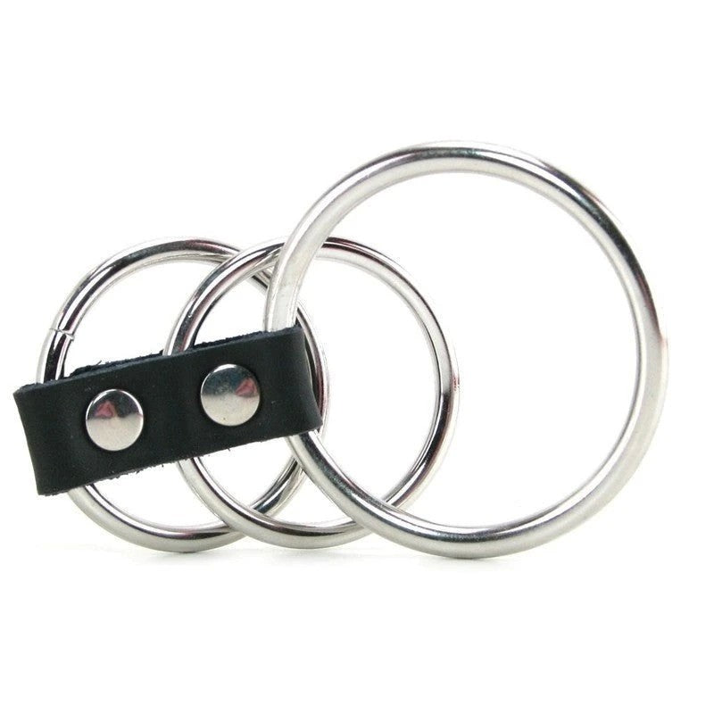 Sex & Mischief 3 Ring Cock Cage Male Chastity