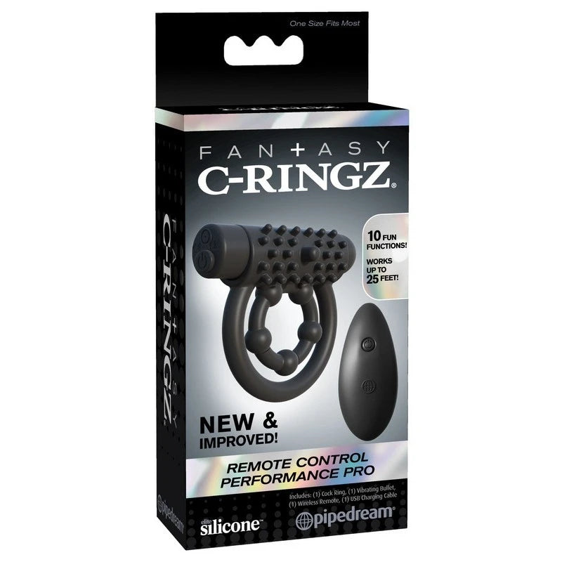 Fantasy C-Ringz Remote Control Performance Pro Cock Ring Vibrating Cock Rings