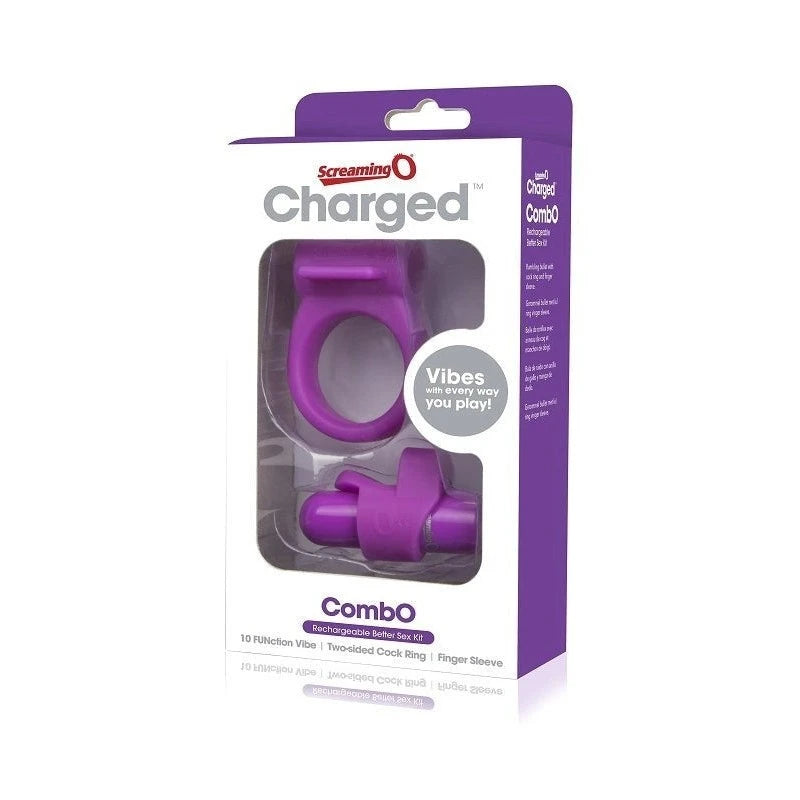 Screaming O Charged CombO Purple Sex Kits