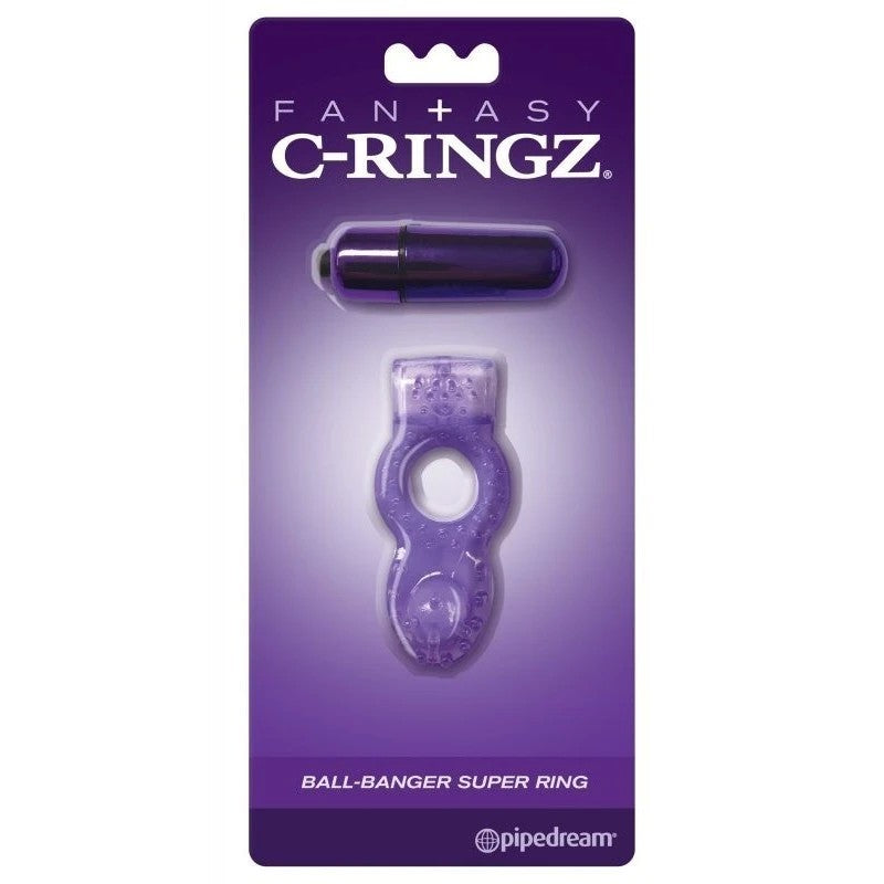 Pipedream Fantasy C-Ringz Ball Banger Super Cock Ring Cock Rings