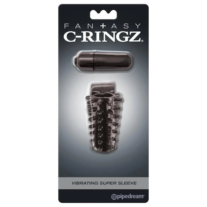 Pipedream Fantasy C-Ringz Vibrating Super Cock Sleeve Cock Rings