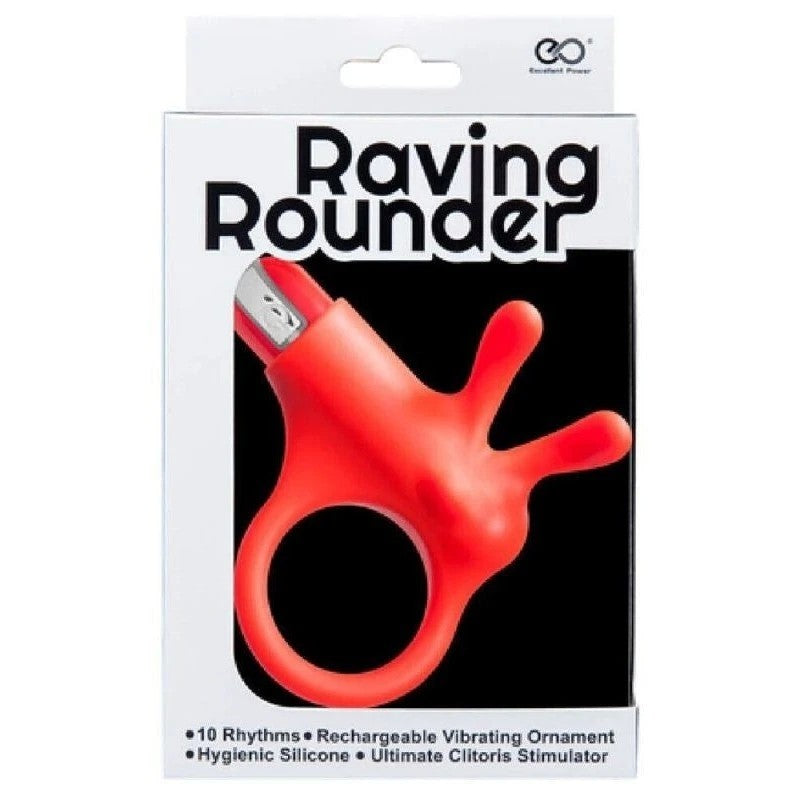 Raving Rounder Rechargeable Cock Ring Ball and Cock Toys
