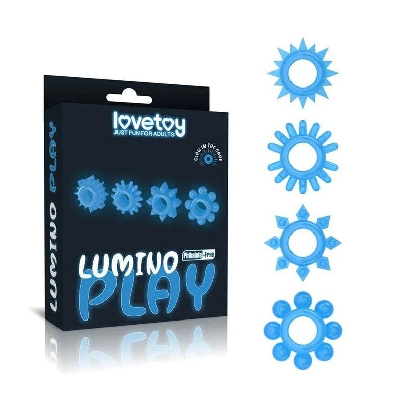 Lumino Play Glow Cock Ring Sets #04 Cock Ring Sets